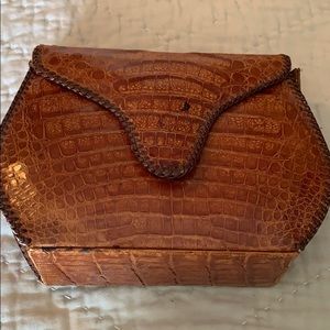 Alligator Purse, exotic skin, crocodile